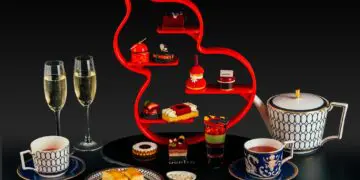 天津丽思卡尔顿酒店携手高级珠宝品牌Qeelin，推出珠宝主题下午茶