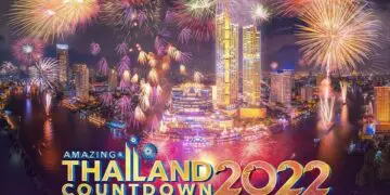 暹罗天地与政企合作举办2022神奇泰国倒计时跨年庆典