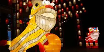 中秋灯会 | 秋狮戏月 夜闹花灯