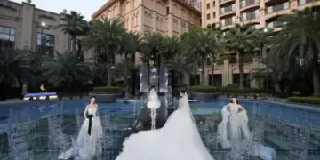 水上婚礼Party—成都雅居乐豪生大酒店