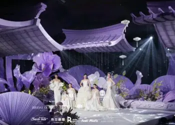 2025“紫宸·冬季婚礼大秀”圆满落幕 重庆金科大酒店与天玺婚礼共谱现代中式美学华章