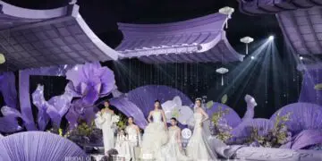 2025“紫宸·冬季婚礼大秀”圆满落幕 重庆金科大酒店与天玺婚礼共谱现代中式美学华章