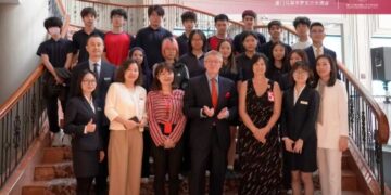 厦门长菁外籍人员子女学校师生参访厦门马哥孛罗东方大酒店 校企联动促成长 收获职业启迪
