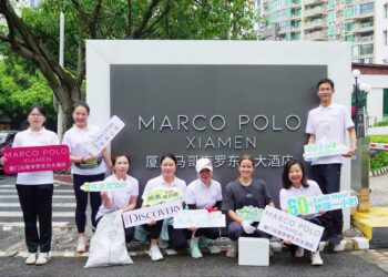 厦门马哥孛罗东方大酒店举办地球一小时活动 践行碳中和承诺