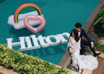 山海谧境 “希”式浪漫 文昌绿发希尔顿酒店举办目的地婚礼发布，为爱侣打造铭心婚宴